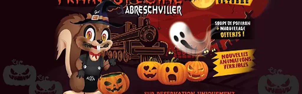 Train Halloween - 30 et 31 octobre